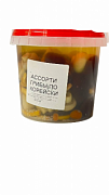 Грибы ассорти маринованные 1л